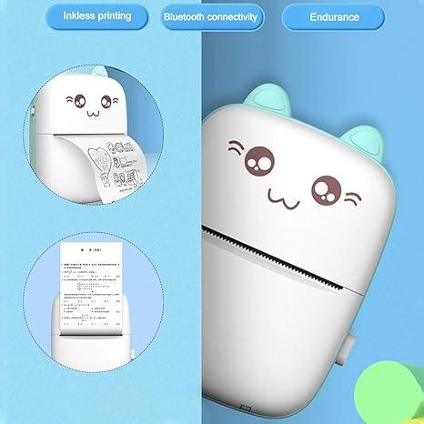 طابعة حرارية صغيرة محمولة  Mini Sticker Printer