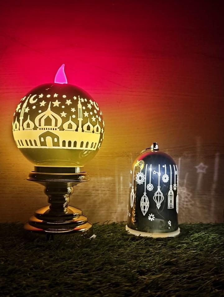 أباجورة قبة مسجد + فانوس رمضان