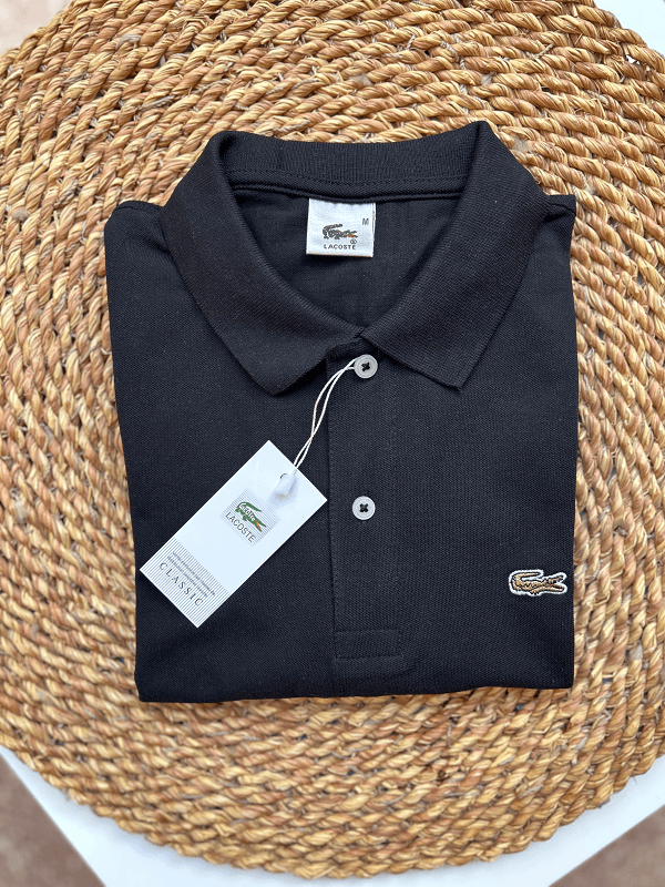 تيشيرت بولو قطن Lacoste (B-W)