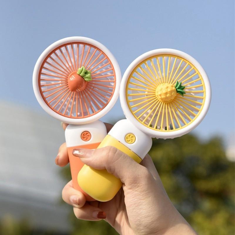 مروحة محمولة بالشحن مع كشاف Mini Fan