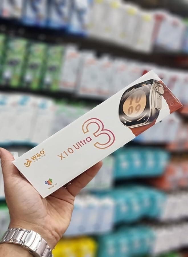 ساعة ذكية بشاشة كيرف X10 Ultra 3