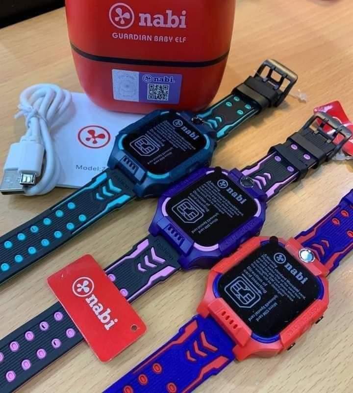 ساعة GPS ذكية للأطفال مع كاميرا وSOS - Kids Smart Watch Nabi Z7a