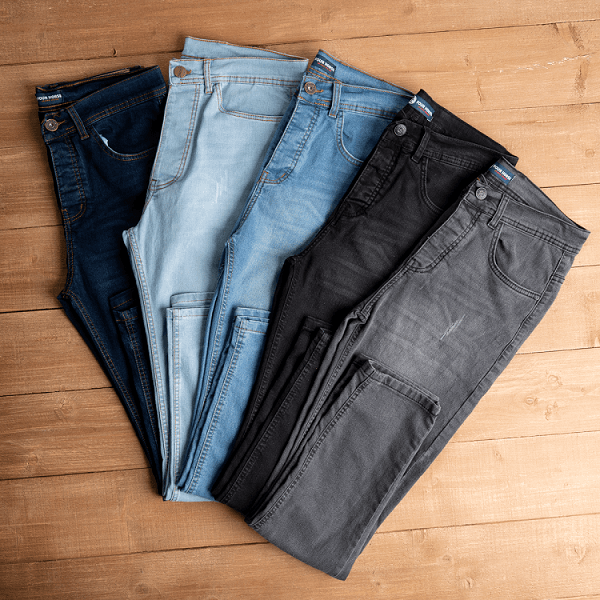 بنطلون جينز رجالي مخربش FOURVEN JEANS