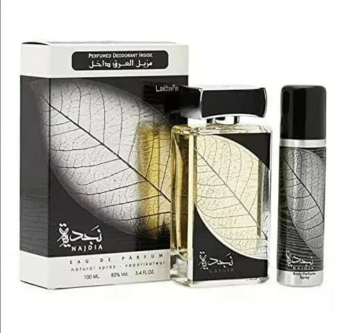 عطر نجدية من لطافة + مزيل عرق - Lattafa Najdia Parfum