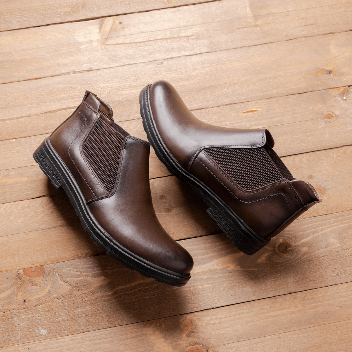 هاف جلد طبيعي مقاسات خاصة  LEVA Brand Shoes