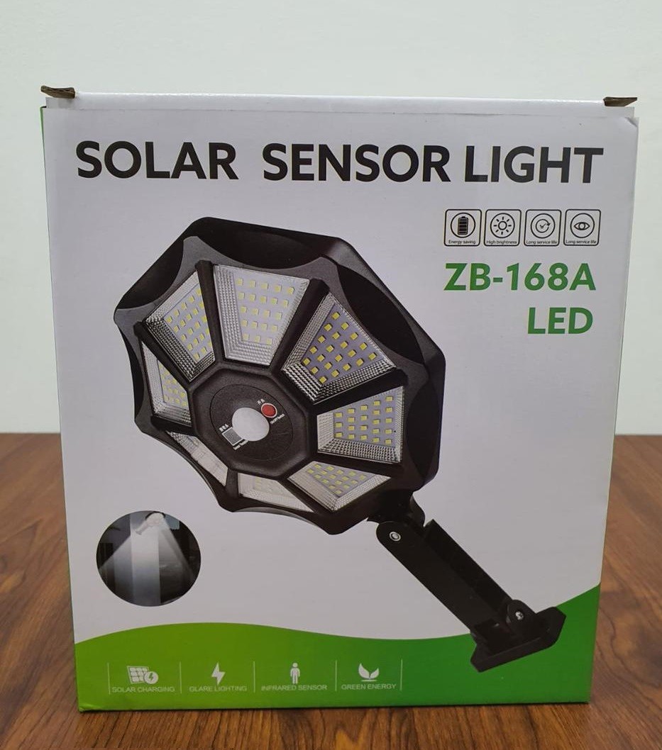 كشاف الطاقة الشمسية الخارجي الدائري - Solar Sensor Light