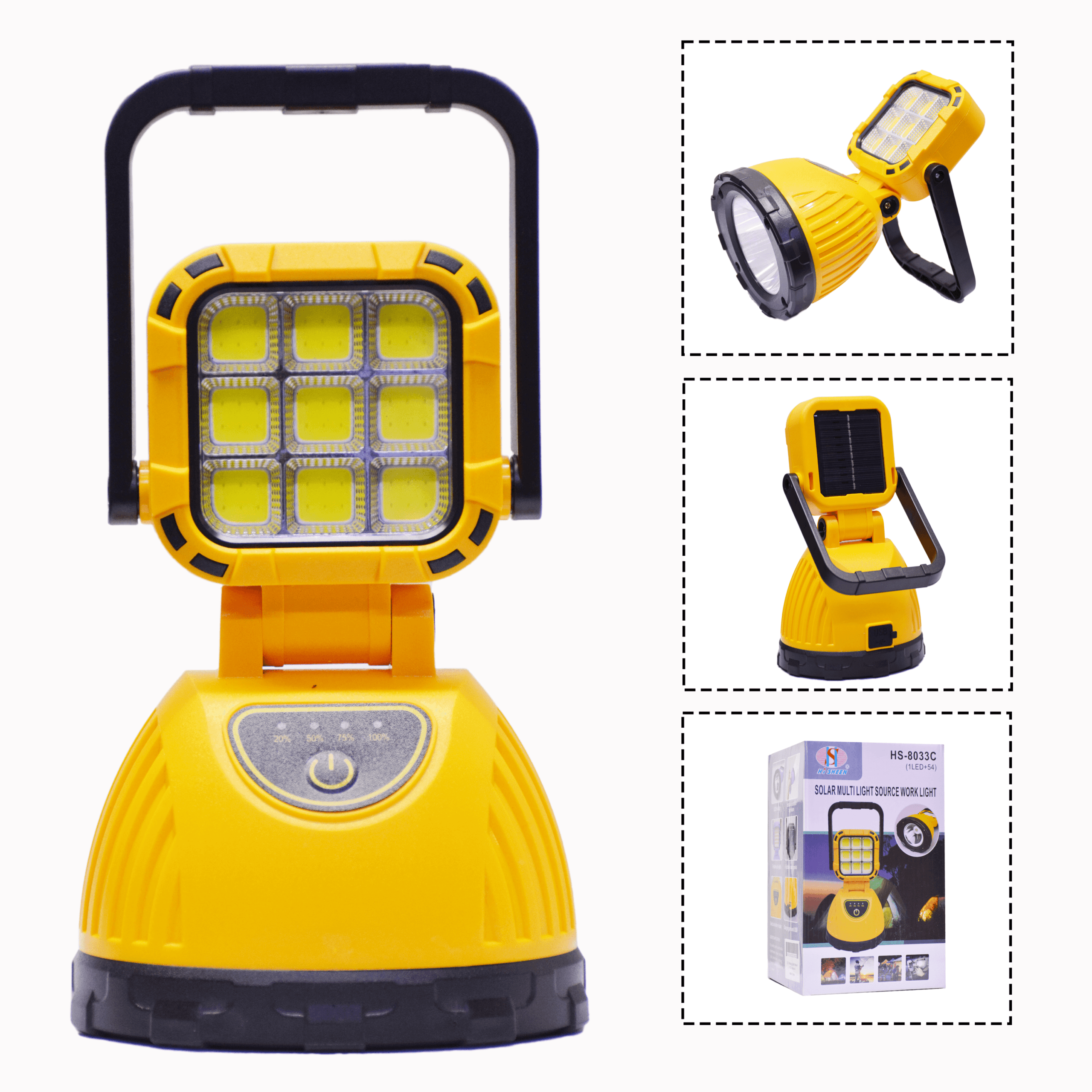 كشاف طاقة شمسية محمول  Solar Light