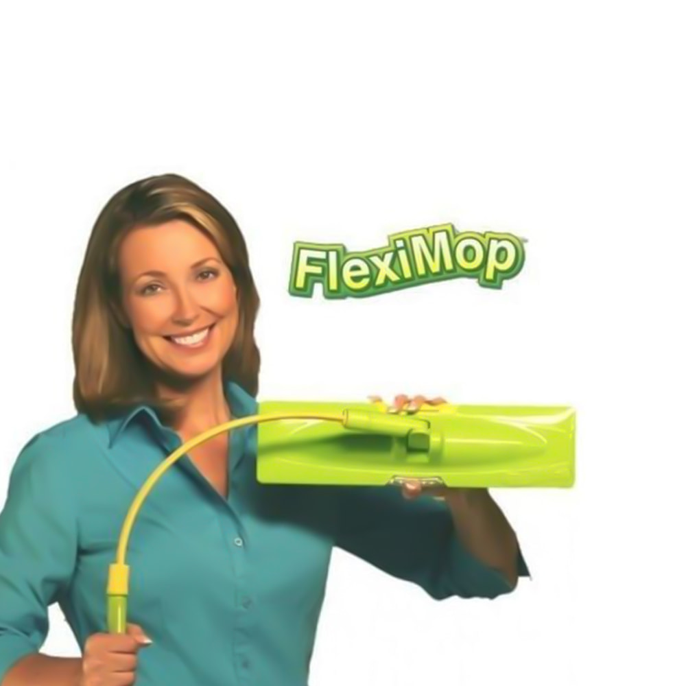 المساحة الشقية FLEX MOP – مساحة بإضاءة وتنظيف 360°
