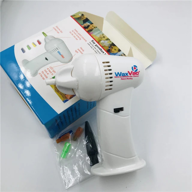 جهاز تنظيف الأذن بالشفط Wax Vac