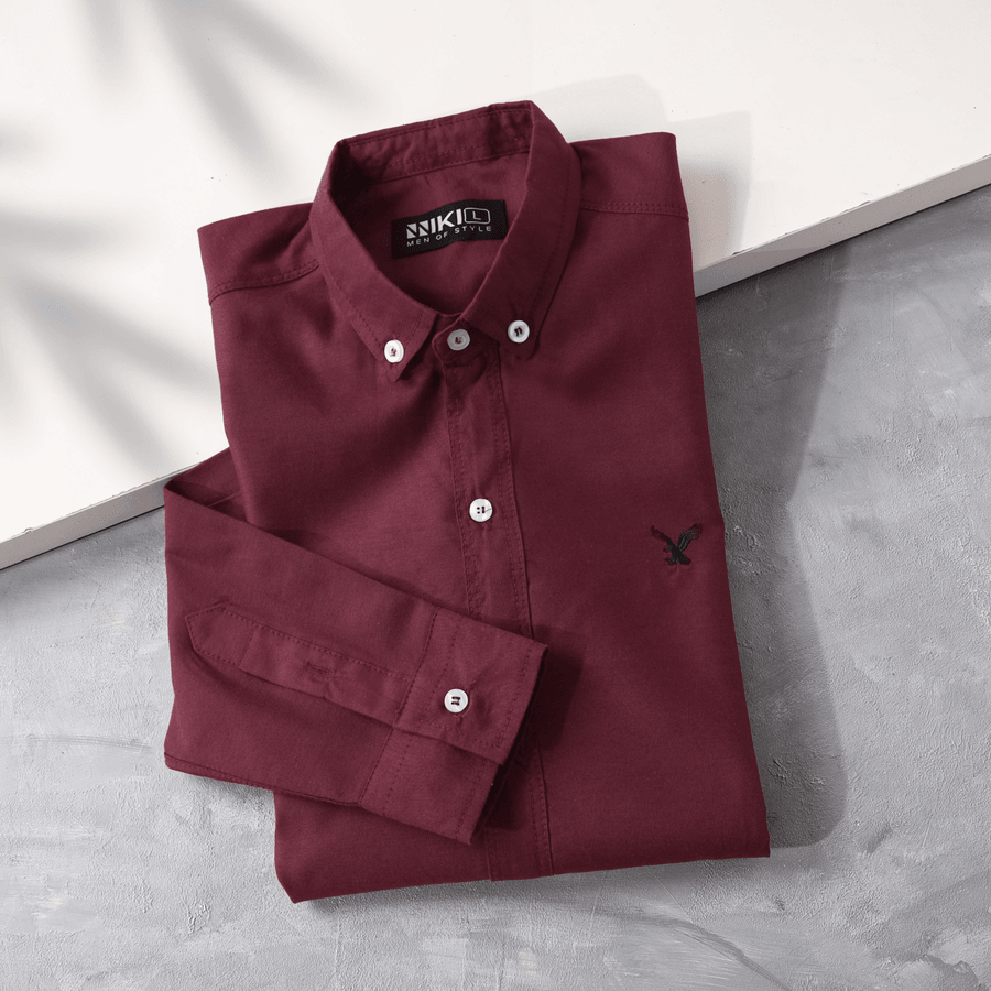 قميص إيجل قطن أكسفورد  American Eagle