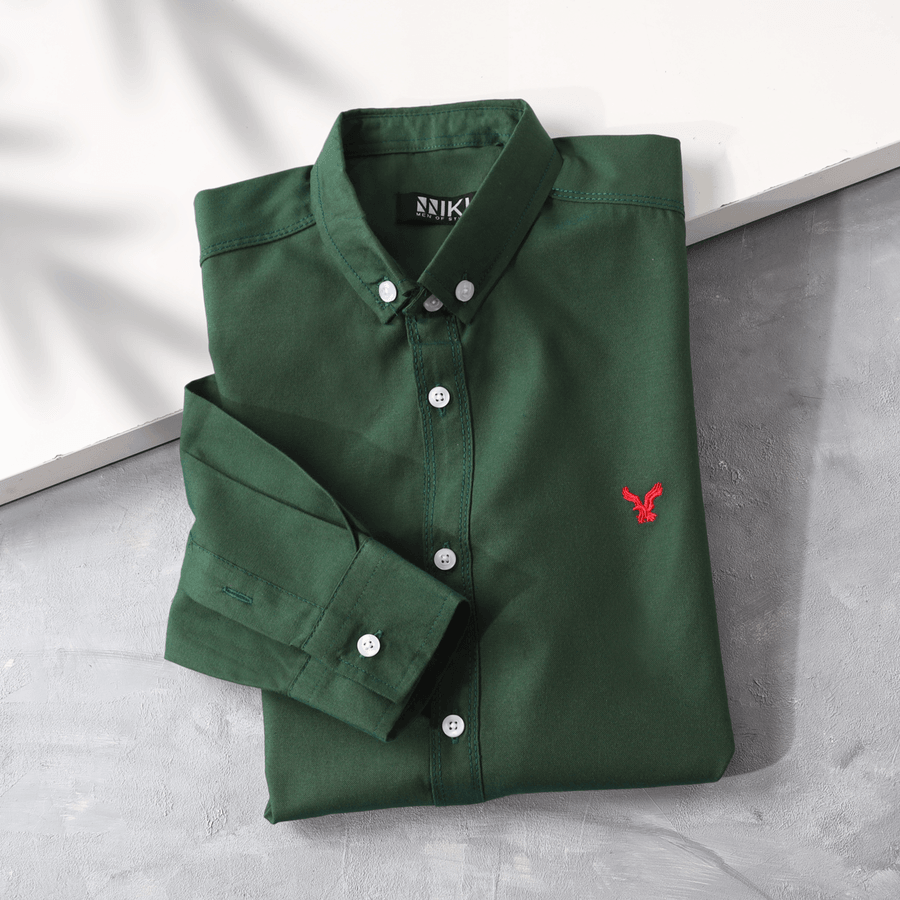 قميص إيجل قطن أكسفورد  American Eagle