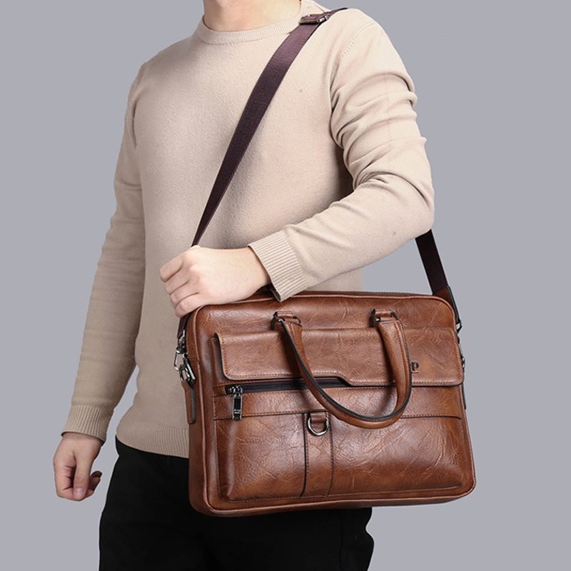 شنطة جلد  يد Jeep Handbags متعددة الاستخدامات