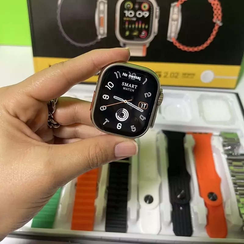 ساعة TK69 Ultra 2 الذكية – 7 استراب وإمكانيات متكاملة