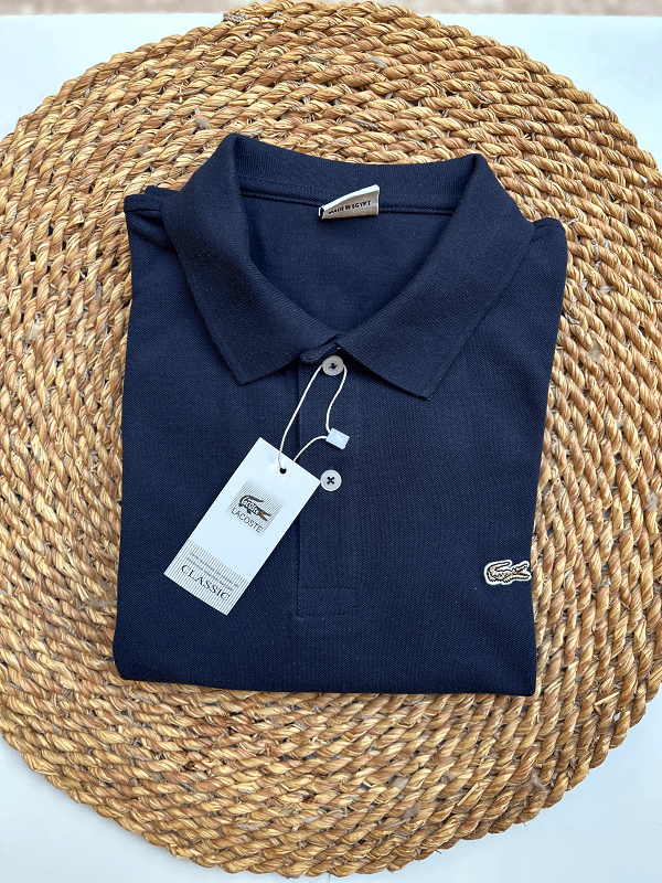 عرض ثلاثة قطع 3 تيشيرت بولو Lacoste (B-W)