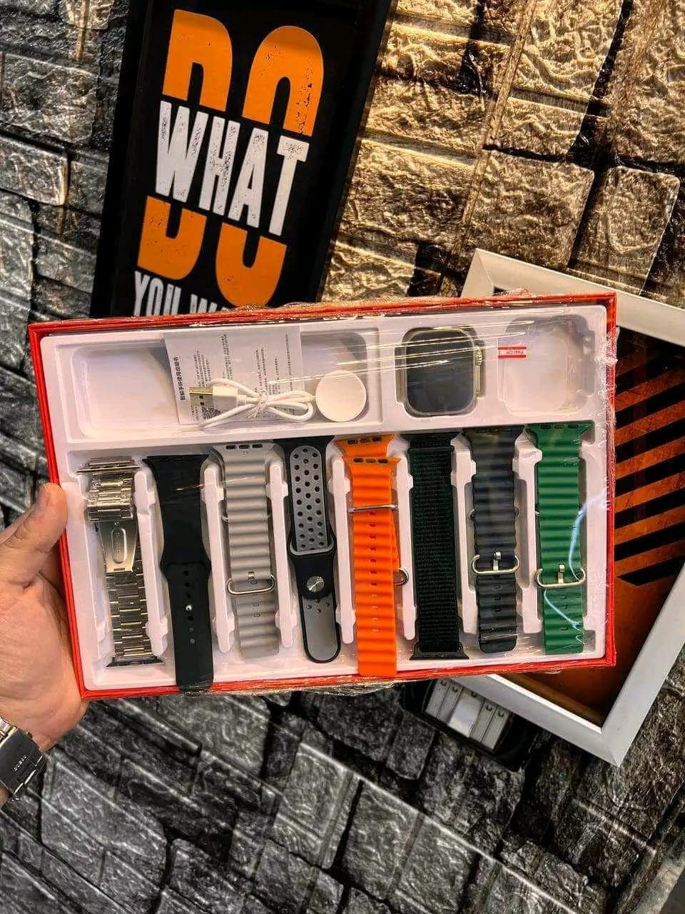 الساعة الذكية  Z60 Ultra 2 Smartwatch - الجيل الأحدث مع 8 إستراب وإسكرين