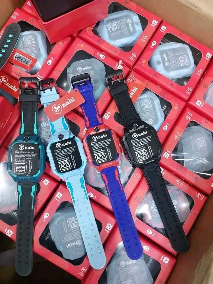 ساعة GPS ذكية للأطفال مع كاميرا وSOS - Kids Smart Watch Nabi Z7a