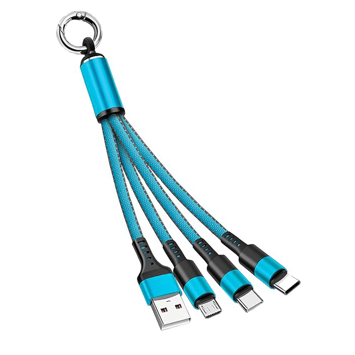 كيبل USB 4 في 1 نايلون بقدرة 65 واط