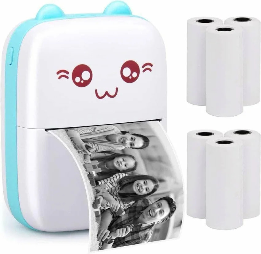 طابعة Mini Sticker Printer حرارية محمولة